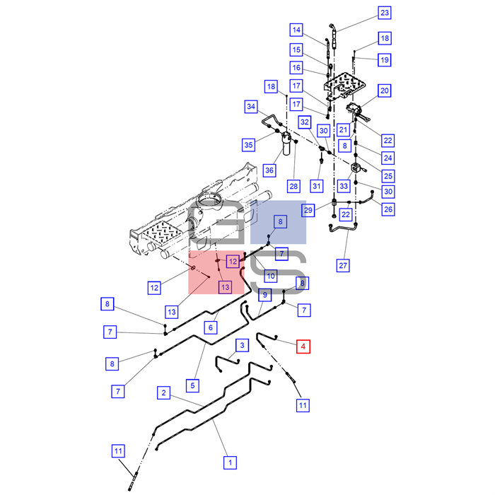 Трубопровод РМ_Е71021A - фото 5820