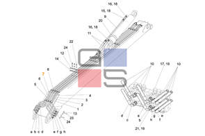 Трубопровод 94268563 подъемной стрелы*
