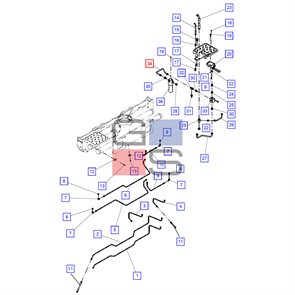 Трубопровод РМ_Е71022A зав. номер 0036---->0482*